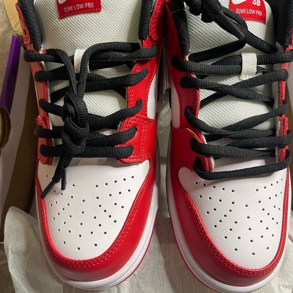 Nike Red and Black Athletic Shoes - Picture 8 of 10